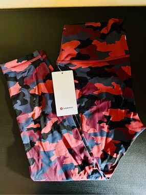 lululemon Wunder Under Leggings | Women's High-Rise 25" NEW Size 12 Camouflage